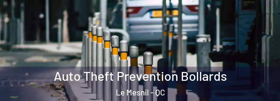  Auto Theft Prevention Bollards Le Mesnil - QC