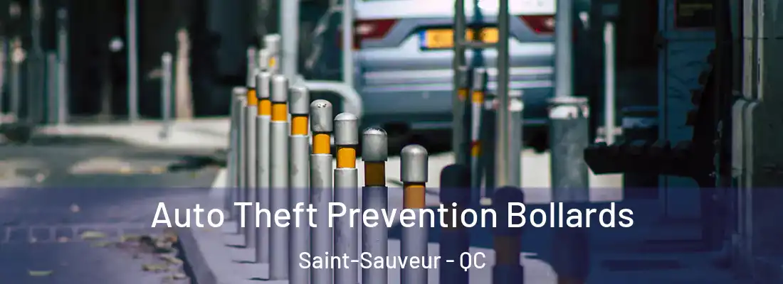  Auto Theft Prevention Bollards Saint-Sauveur - QC