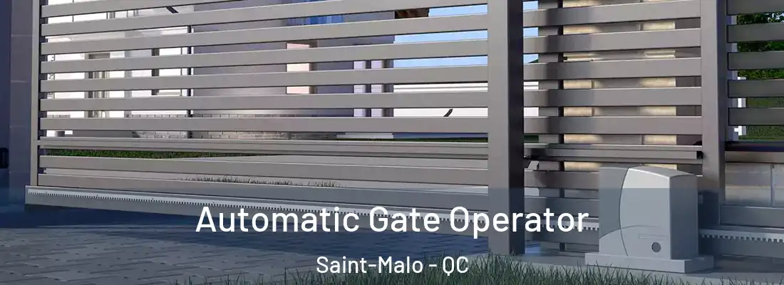  Automatic Gate Operator Saint-Malo - QC