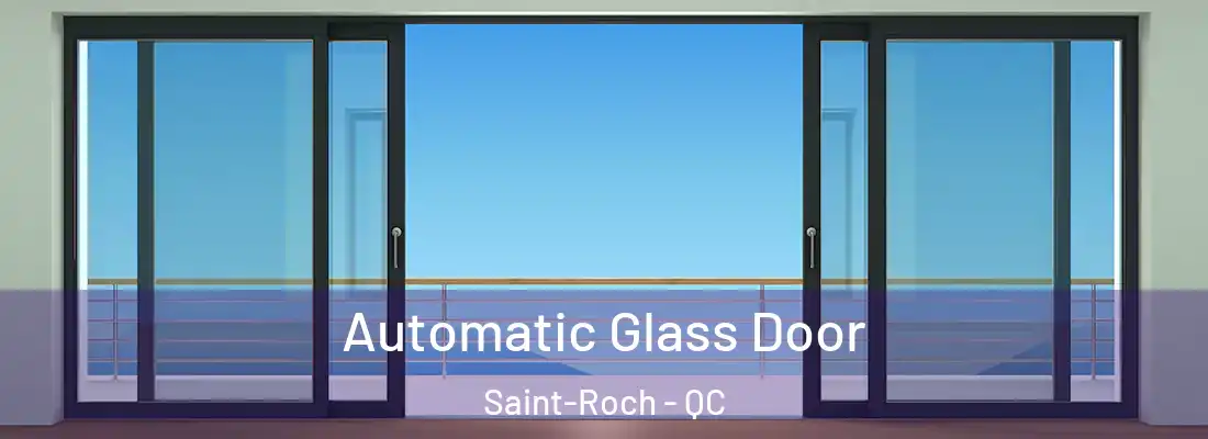  Automatic Glass Door Saint-Roch - QC