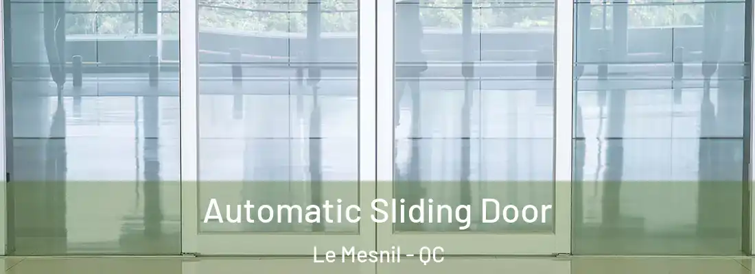  Automatic Sliding Door Le Mesnil - QC