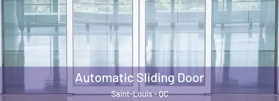  Automatic Sliding Door Saint-Louis - QC