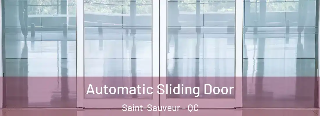  Automatic Sliding Door Saint-Sauveur - QC