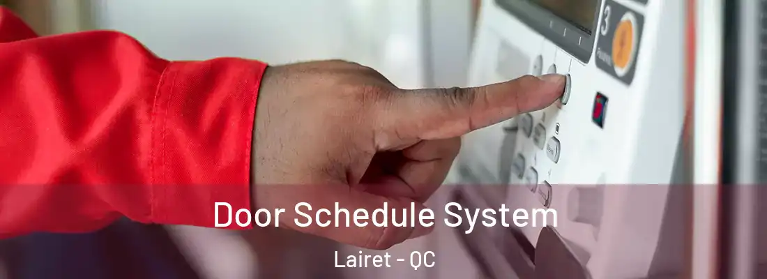  Door Schedule System Lairet - QC