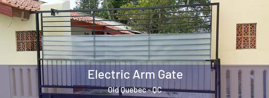  Electric Arm Gate Old Quebec - QC