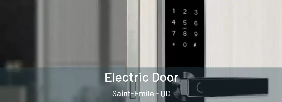  Electric Door Saint-Emile - QC