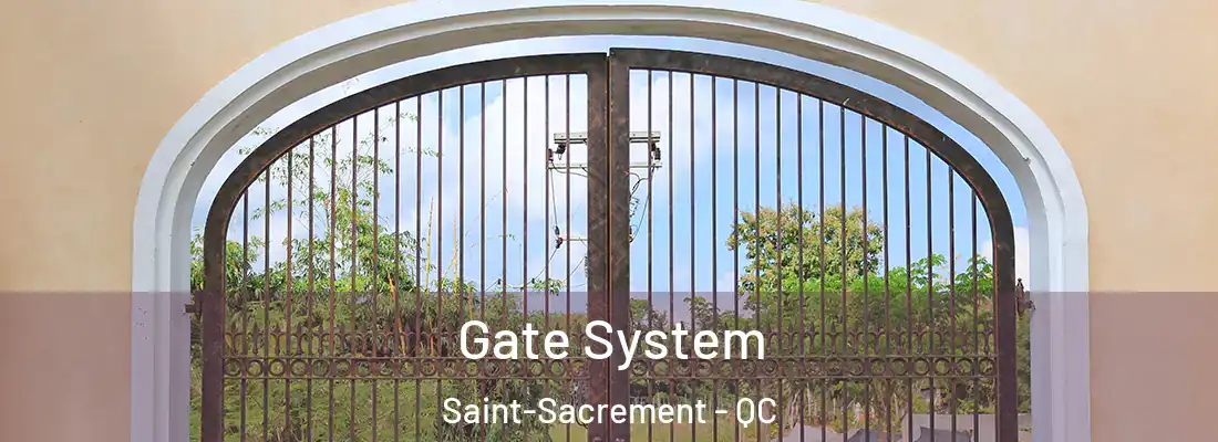  Gate System Saint-Sacrement - QC