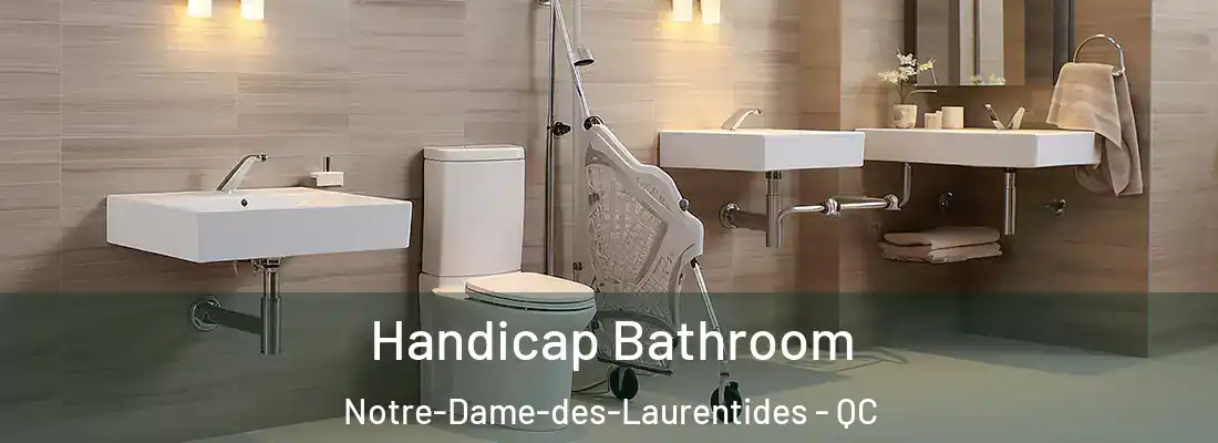  Handicap Bathroom Notre-Dame-des-Laurentides - QC
