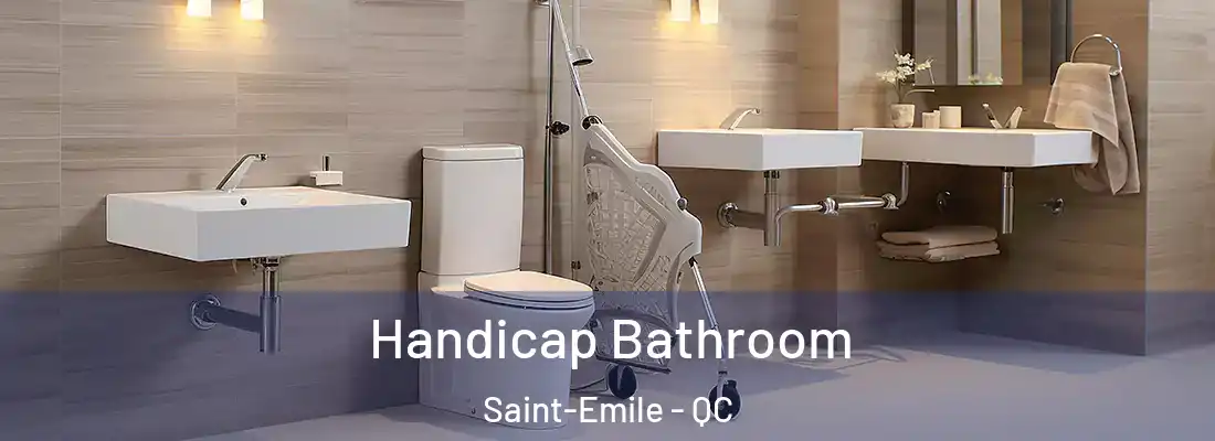  Handicap Bathroom Saint-Emile - QC