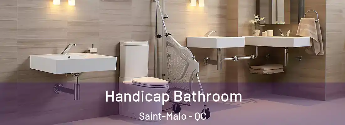  Handicap Bathroom Saint-Malo - QC