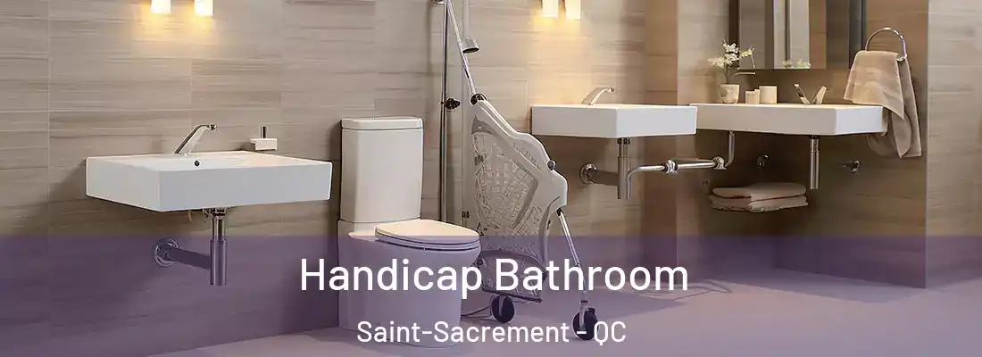  Handicap Bathroom Saint-Sacrement - QC