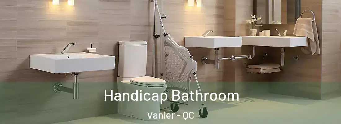  Handicap Bathroom Vanier - QC