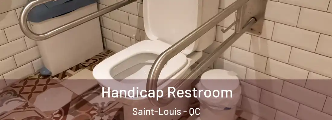  Handicap Restroom Saint-Louis - QC