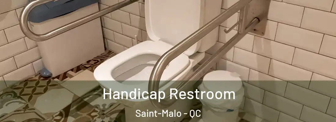  Handicap Restroom Saint-Malo - QC