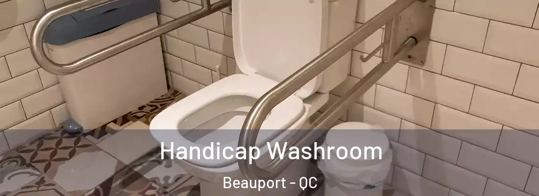  Handicap Washroom Beauport - QC