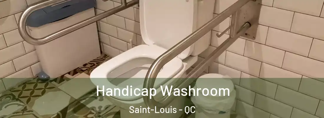  Handicap Washroom Saint-Louis - QC