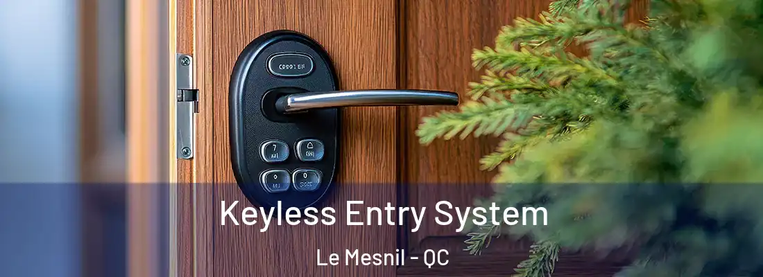  Keyless Entry System Le Mesnil - QC
