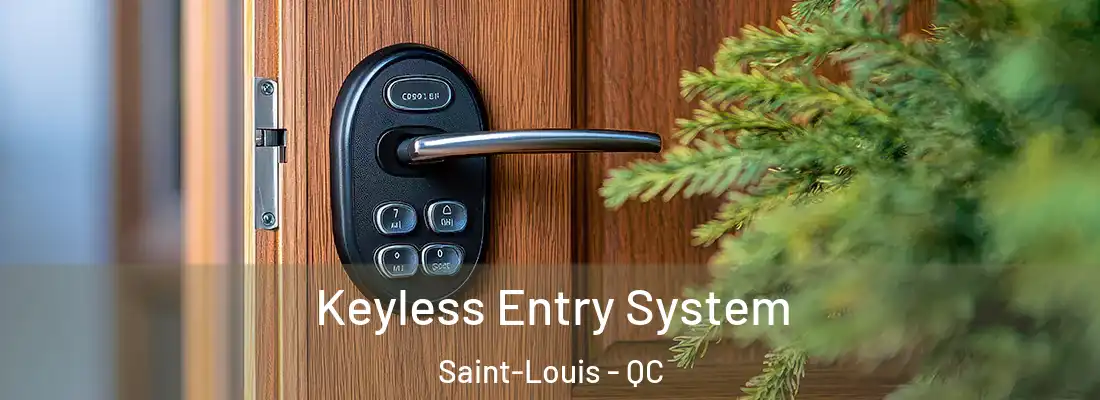  Keyless Entry System Saint-Louis - QC