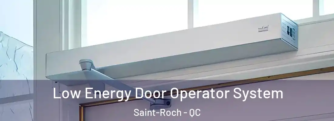 Low Energy Door Operator System Saint-Roch - QC