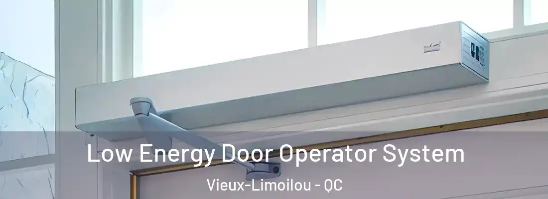  Low Energy Door Operator System Vieux-Limoilou - QC