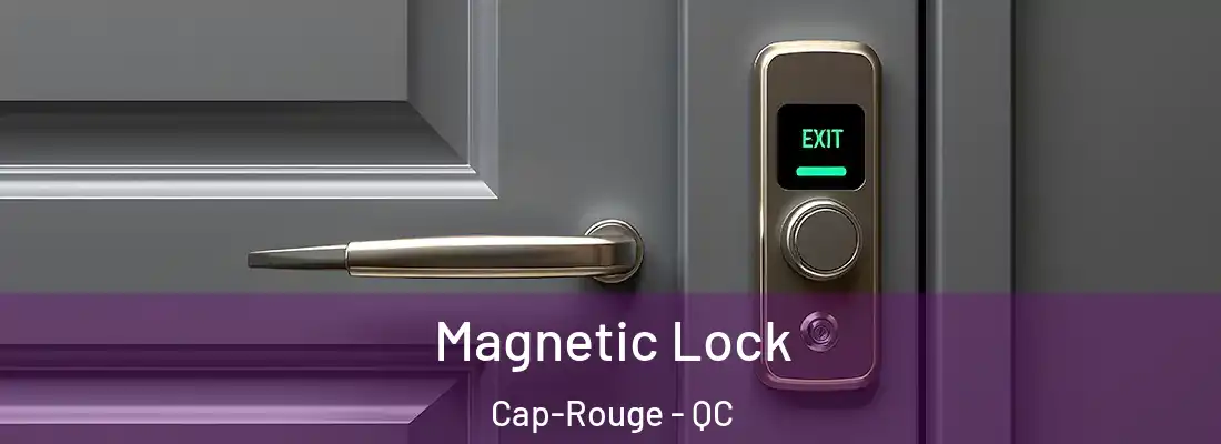  Magnetic Lock Cap-Rouge - QC