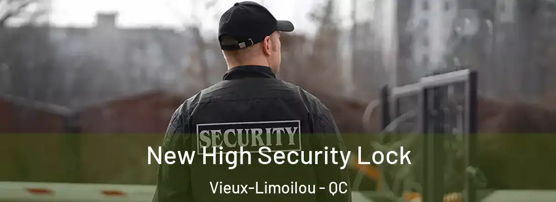  New High Security Lock Vieux-Limoilou - QC