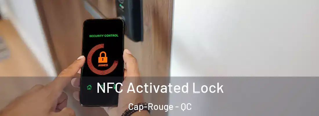  NFC Activated Lock Cap-Rouge - QC