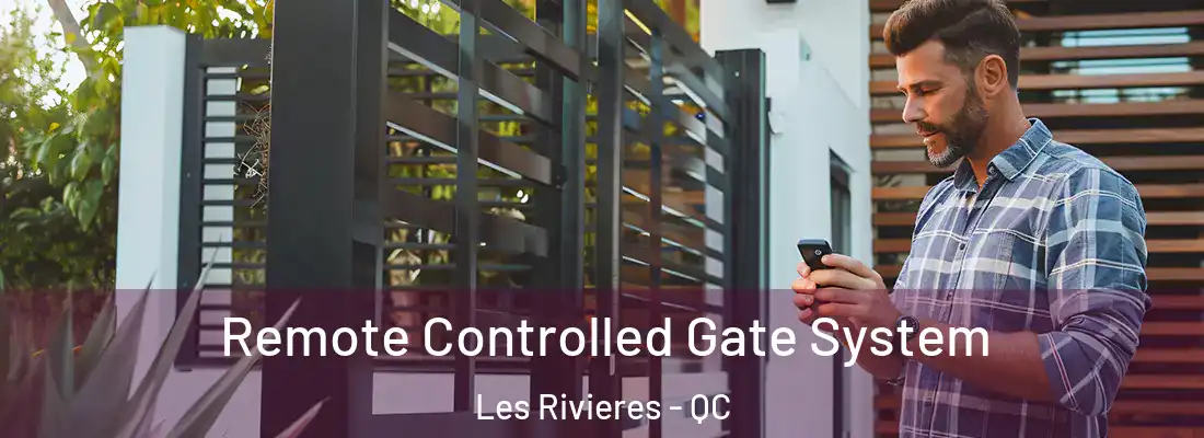  Remote Controlled Gate System Les Rivieres - QC
