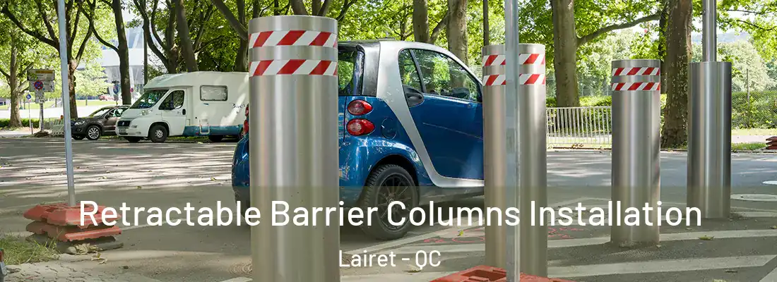  Retractable Barrier Columns Installation Lairet - QC