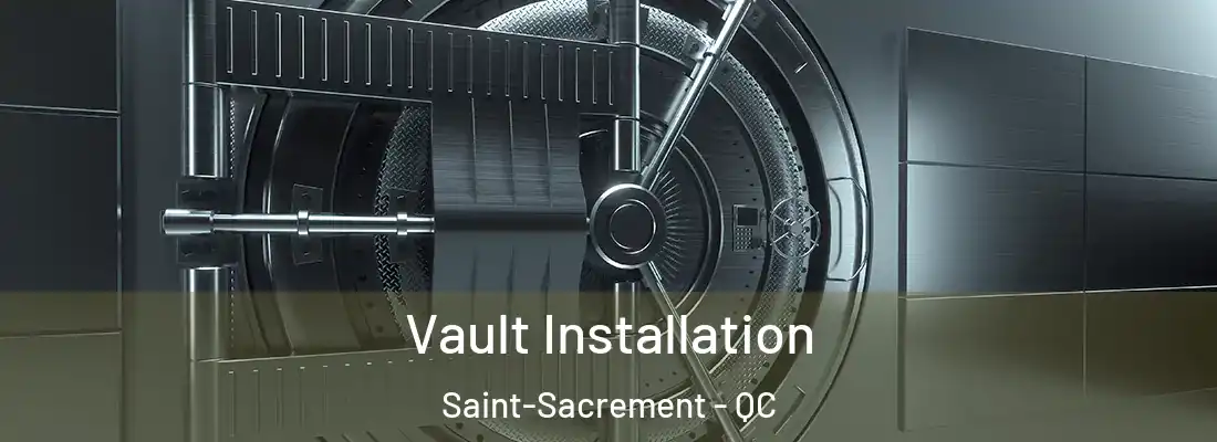  Vault Installation Saint-Sacrement - QC