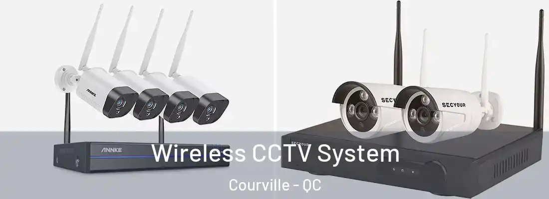  Wireless CCTV System Courville - QC