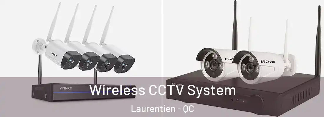  Wireless CCTV System Laurentien - QC
