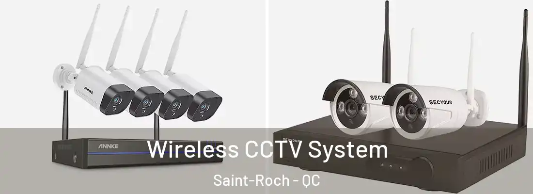  Wireless CCTV System Saint-Roch - QC